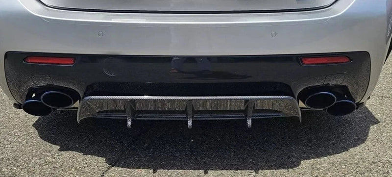 Lexus RC-F 2015-18 Coupe - Carbon Fiber Rear Diffuser Extension