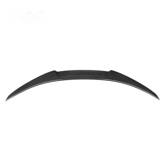 BMW E82 1 Series Coupe (2007–2013) - V Style Carbon Fiber Trunk Spoiler