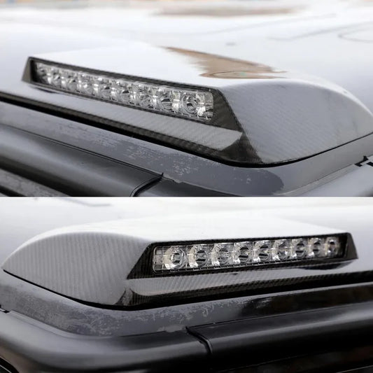 Mercedes-Benz G Wagon W463/W464 G550 G63 (2019+) - Carbon Fiber Front Roof Spoiler with Light
