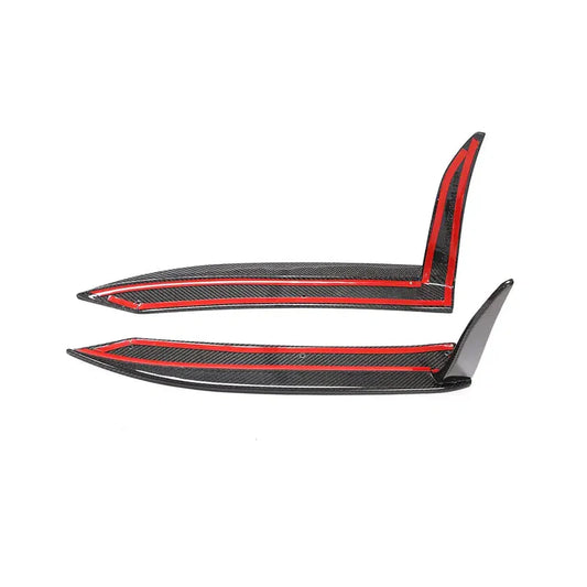 Porsche 911 991 Carrera 4 GTS (2017–2019) – Carbon Fiber Rear Bumper Canards