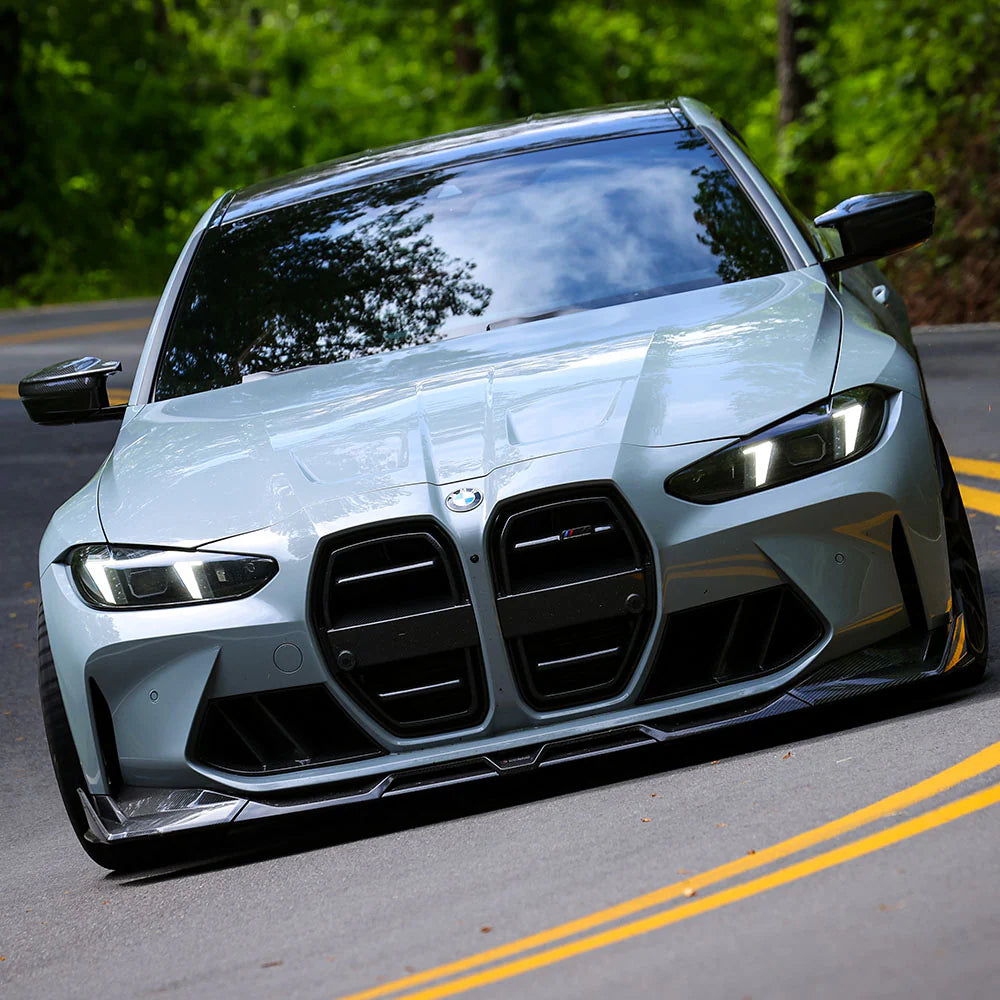 BMW G80 M3 & G82 M4 - SOOQOO V1 Carbon Fiber Front Lip