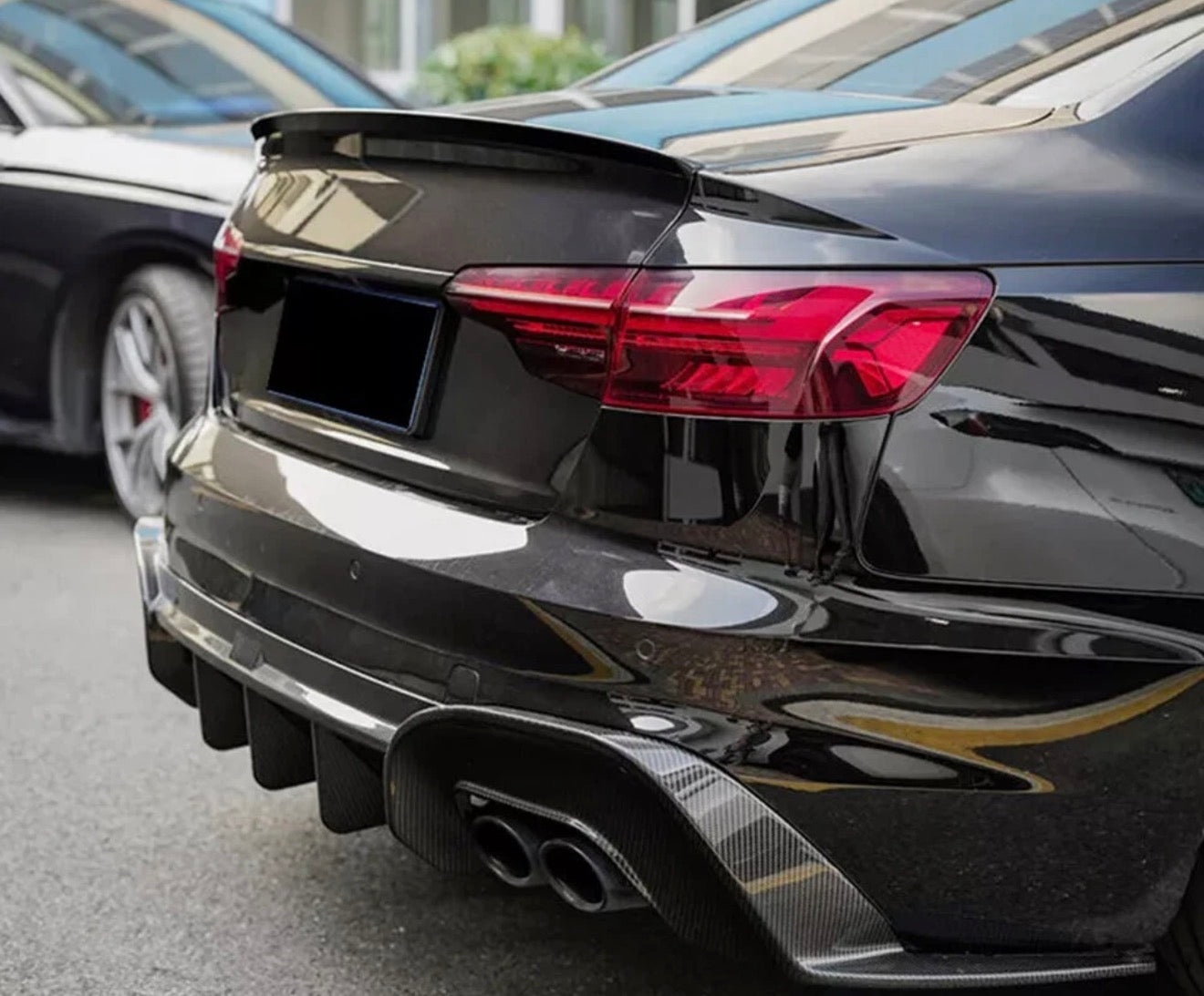 Audi A4 B9.5 S Line - Carbon Fiber Rear Diffuser