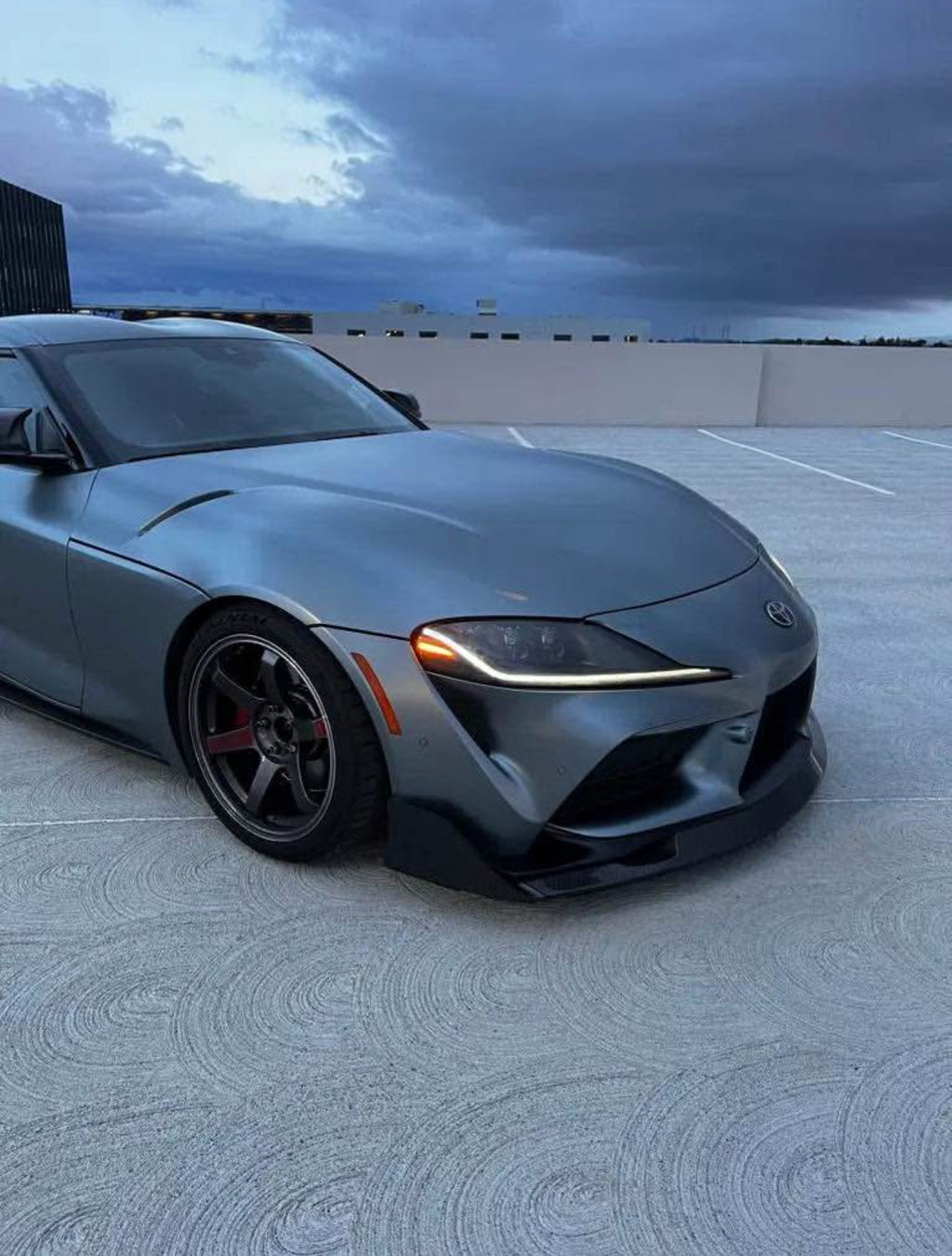 Toyota A90 GR Supra - AG Style Carbon Fiber Front Lip