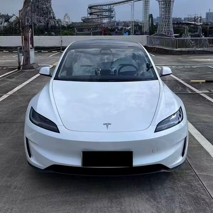 Tesla Model 3 Highland – Carbon Fiber Front Lip Splitter