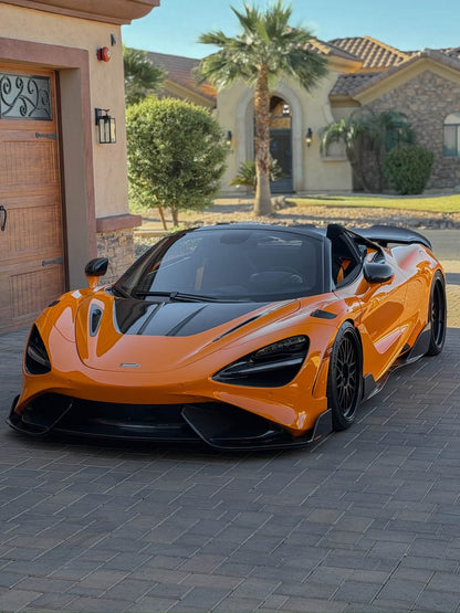 McLaren 720S / 750S / 765LT - R Style Carbon Fiber Hood Bonnet