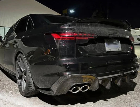 Audi A4 B9.5 S Line - Carbon Fiber Rear Diffuser