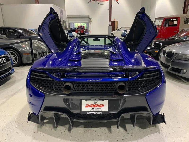 McLaren MP4-12C & 650S - Carbon Fiber 675LT Style Rear Diffuser