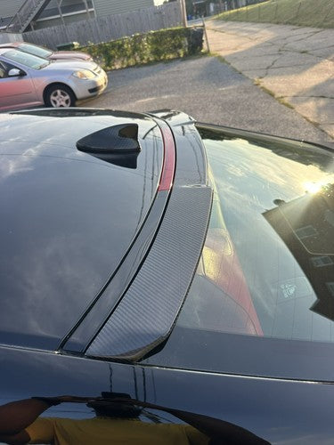 Lexus RC300 RC350 RC F 2015-24 - V Style Carbon Fiber Rear Window Roof Spoiler