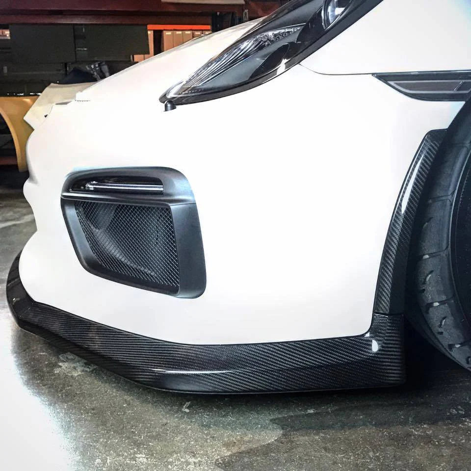 Porsche 981 Cayman/Boxster (2013–2015) – Carbon Fiber Front Lip