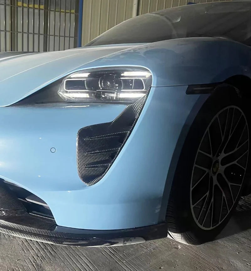 Porsche Taycan - Carbon Fiber Intake Vent Trim Covers