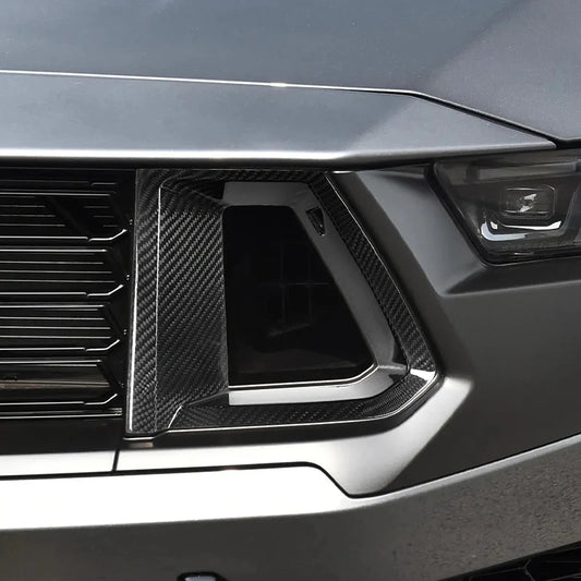 Ford Mustang S650 Dark Horse – Prepreg Carbon Fiber Front Side Air Duct Grille