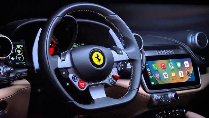 Ferrari GTC4Lusso - Wireless Apple CarPlay & Android Auto Interface