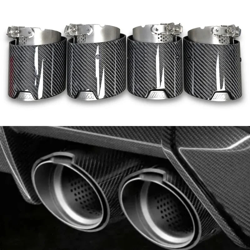 BMW G80 / G81 / G82 / G83 / G87 – Carbon Fiber Exhaust Tips