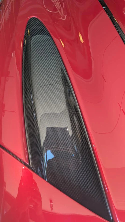 McLaren 720S - Dry Carbon Fiber Rear Fender Air Intake Vent