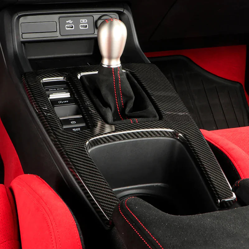 Honda Civic Type R FL5 (LHD) – Carbon Fiber Gear Shift Panel Cover Trim