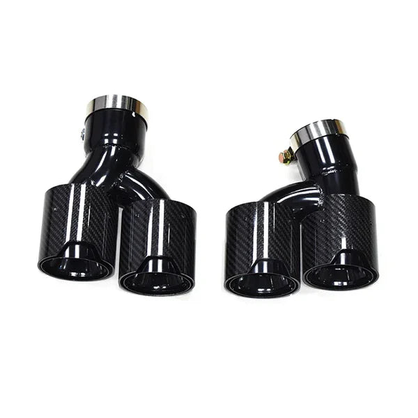 BMW G30 5 Series - MP Style Carbon Fiber Exhaust Tips