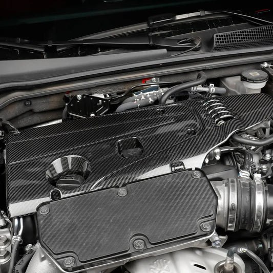 Honda Civic Type R FL5 (2023+) – Carbon Fiber Engine Cover Replacement