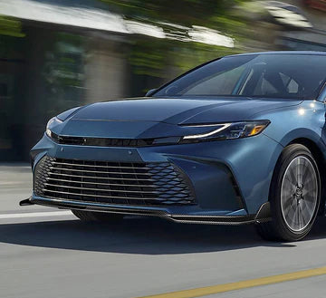 Toyota Camry LE/XLE (2025–2027) – 3pc Carbon Fiber Front Lip