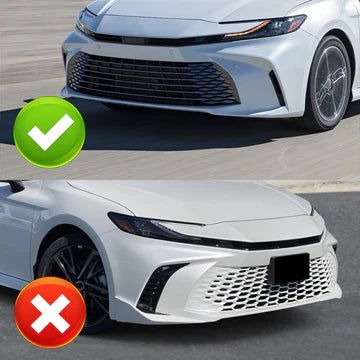 Toyota Camry LE/XLE (2025–2027) – 3pc Carbon Fiber Front Lip