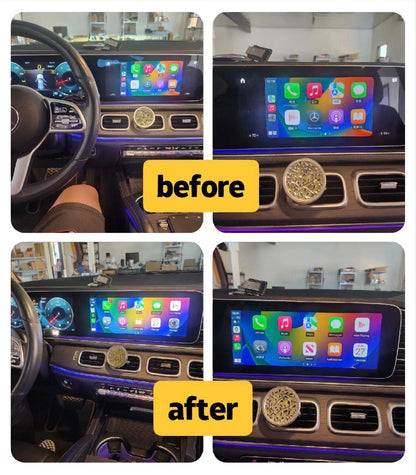 Mercedes-Benz GLE / GLS – NTG6.0 Fullscreen Wireless Apple CarPlay & Android Auto Upgrade