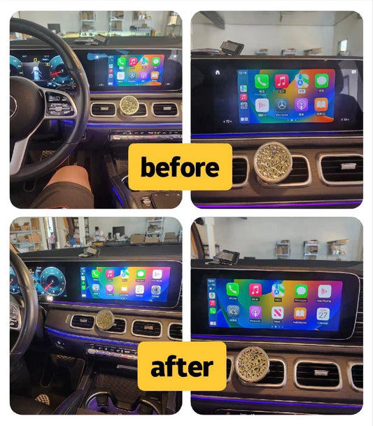 Mercedes-Benz GLE / GLS – NTG6.0 Fullscreen Wireless Apple CarPlay & Android Auto Upgrade