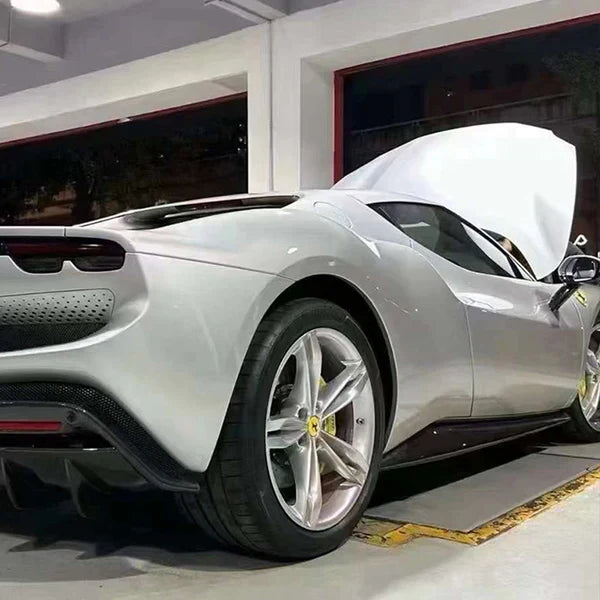 Ferrari 296 GTB/GTS - Dry Carbon Fiber Side Skirts