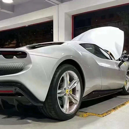 Ferrari 296 GTB/GTS - Dry Carbon Fiber Side Skirts