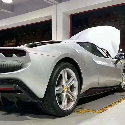 Ferrari 296 GTB/GTS - Dry Carbon Fiber Side Skirts