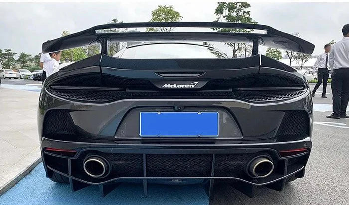 McLaren GT – Carbon Fiber GT Style Wing with Base Panel