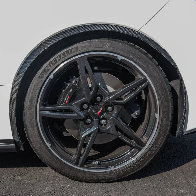 Corvette C8 – Carbon Fiber Side Wheel Fender Flares