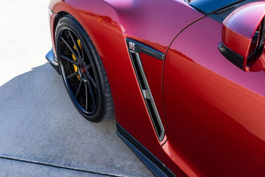 Nissan GTR R35 - OEM Style Carbon Fiber Front Fender Vent