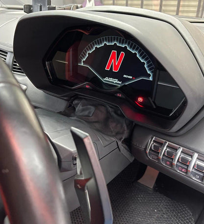Lamborghini Aventador – Digital Instrument Cluster Upgrade