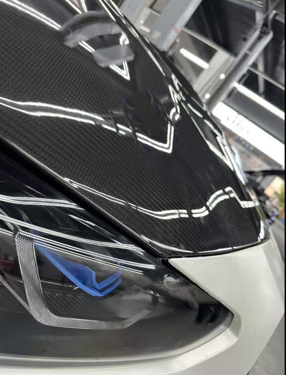 BMW G80 M3 & G82/G83 M4 – Dry Carbon Fiber Alpha Style Hood