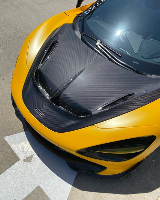 McLaren 720S / 750S / 765LT - V Style Carbon Fiber Hood