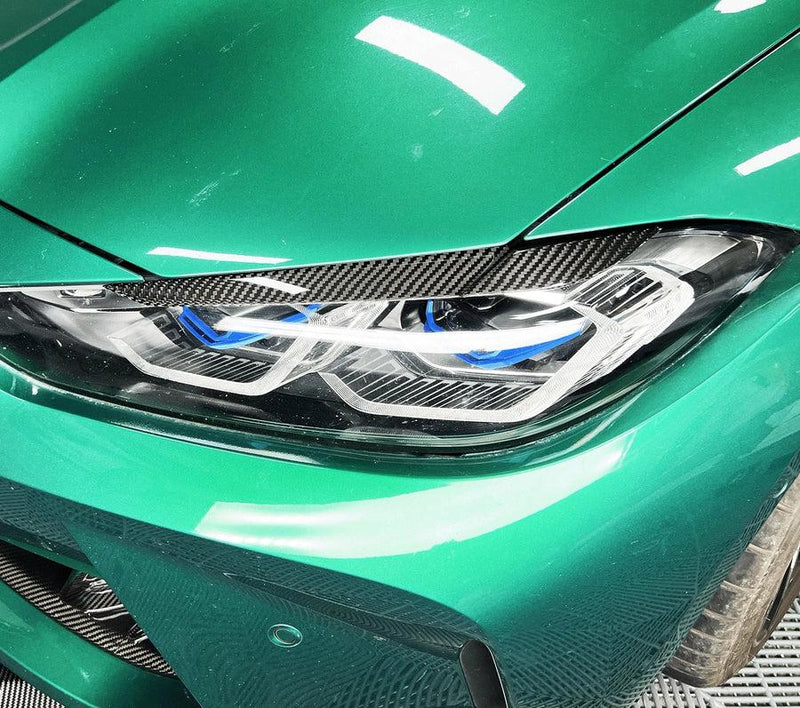 BMW G80 M3/G82/G83 M4 Carbon Fiber Headlight Eyelids