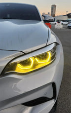 BMW F87 M2/F22 2 Series Yellow DRL Headlight Module Upgrade