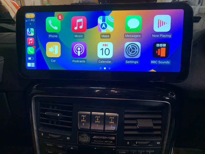Mercedes-Benz G-Class W463 (2013–2018) – Apple CarPlay Screen Upgrade