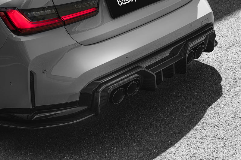 BMW G80 M3/G82 M4 Carbon Fiber AD Rear Diffuser