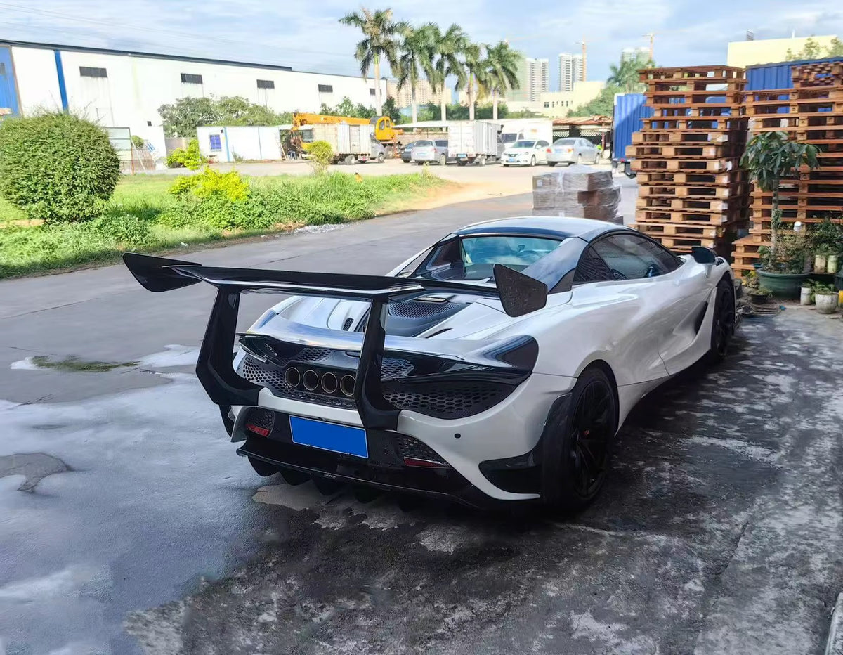McLaren 720S / 750S / 765LT - Carbon Fiber Chassis Mount Wing
