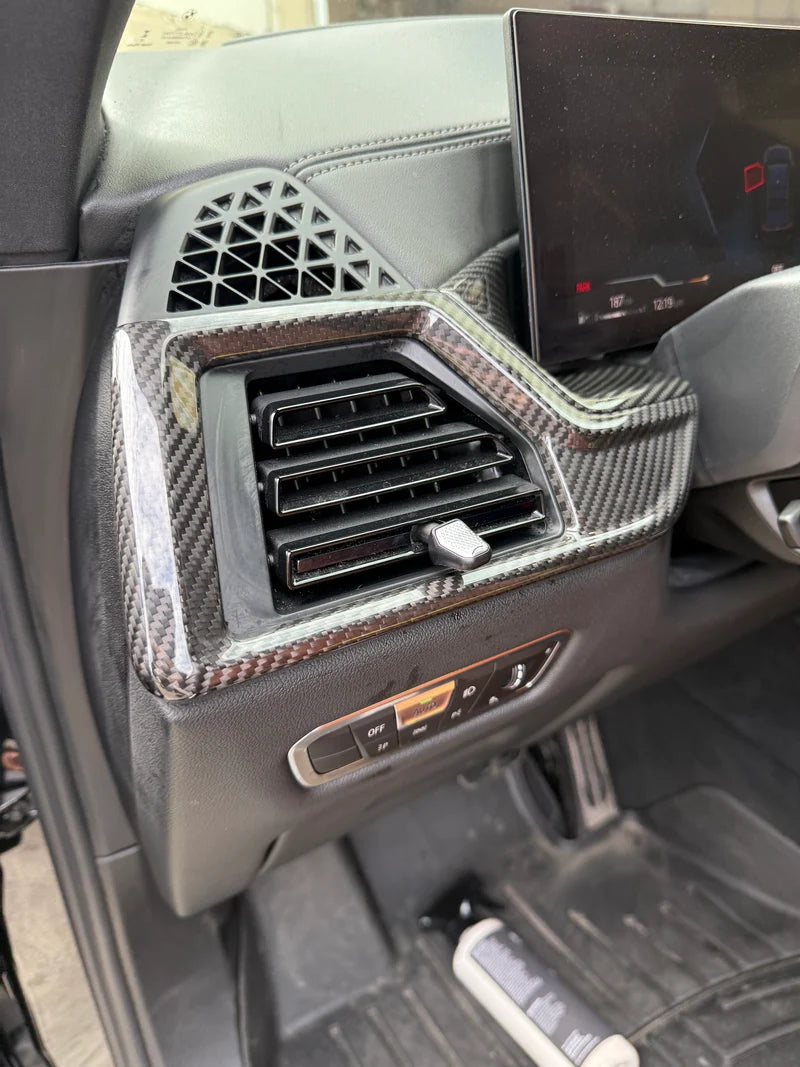 BMW X7 G07 (2019–2025) - Carbon Fiber Interior Trim Overlay Kit