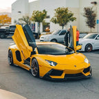 Lamborghini Aventador LP700 - V Style Carbon Fiber Front Lip Splitter