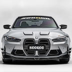 BMW G80 M3 & G82 M4 - SOOQOO V1 Carbon Fiber Front Lip