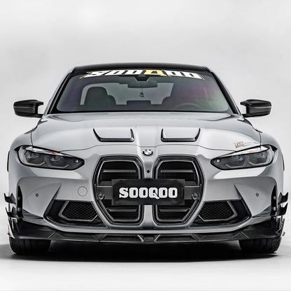 BMW G80 M3 & G82 M4 - SOOQOO V1 Carbon Fiber Front Lip