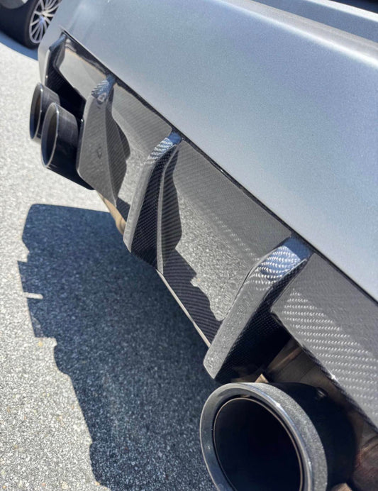 BMW G87 M2 Carbon Fiber Rear Diffuser
