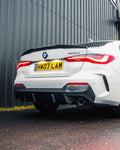 BMW G22/G23/G26 4 Series & i4 - 3D Style Carbon Fiber Rear Diffuser