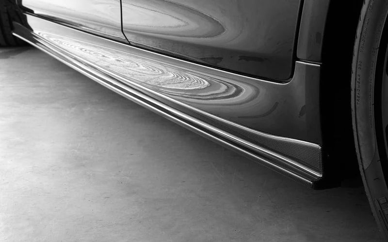 BMW F10 M5 - 3D Style Carbon Fiber Side Skirts