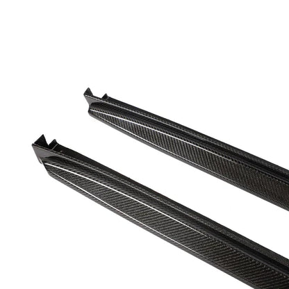 BMW F97 X3M / F98 X4M & G01 X3 - 3D Style Carbon Fiber Side Skirts