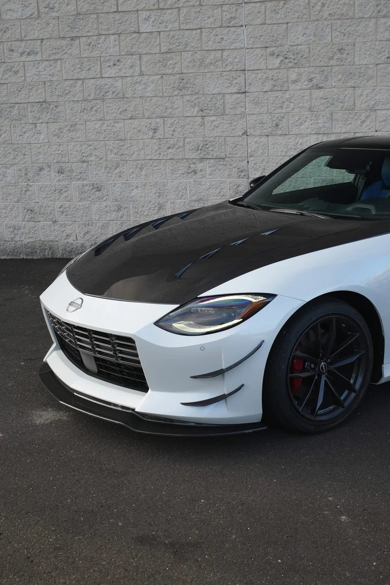 Nissan 400Z - Vented Dry Carbon Fiber Hood