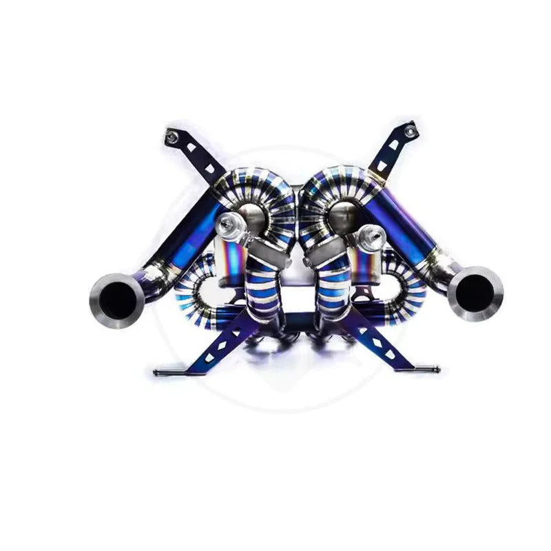 Lamborghini Aventador S Roadster - Titanium Performance Catback Exhaust System w/ Valves