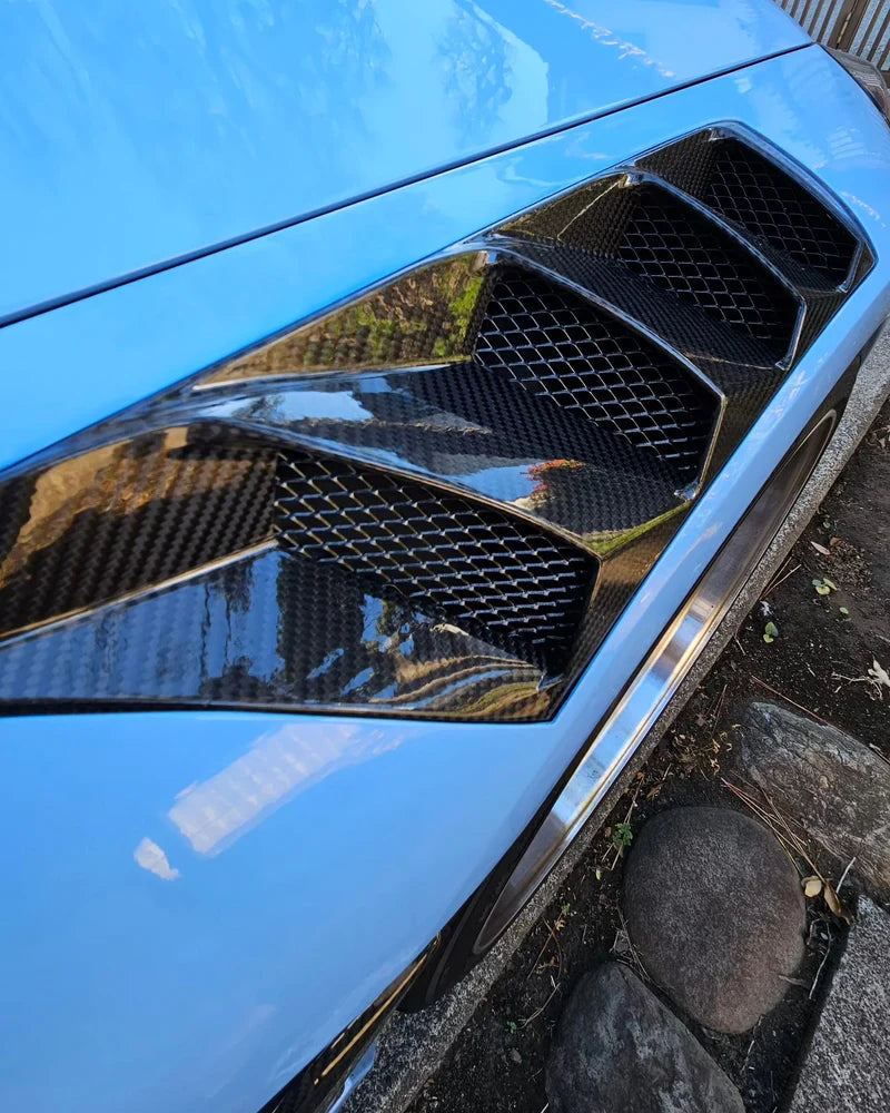 BMW G87 Alpha Style Vented Front Fenders With Blades